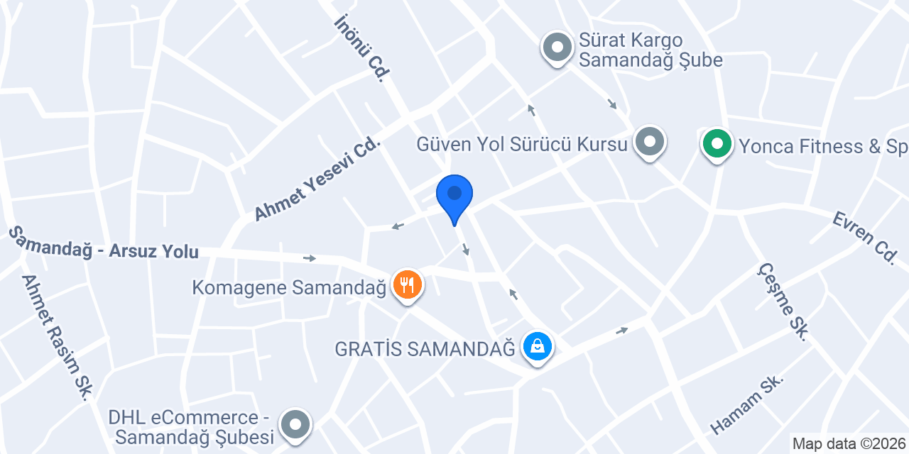Dibek Kuyumculuk konumu