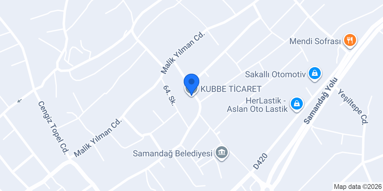 KUBBE TİCARET konumu