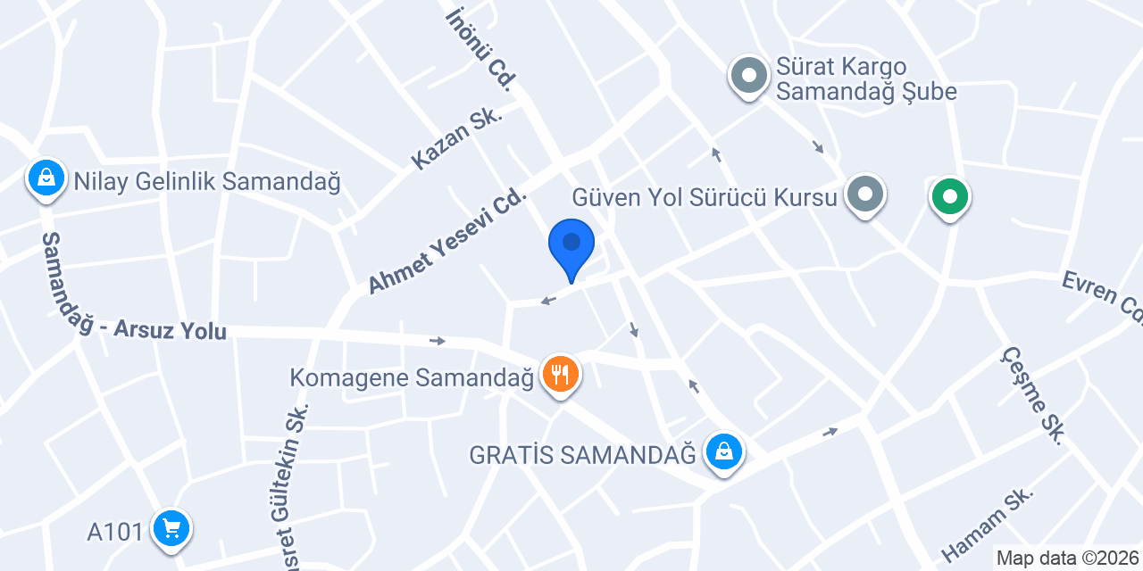 cafeS FAST FOOD konumu