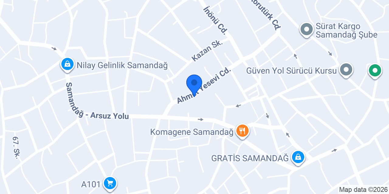 Avize Sarayı konumu