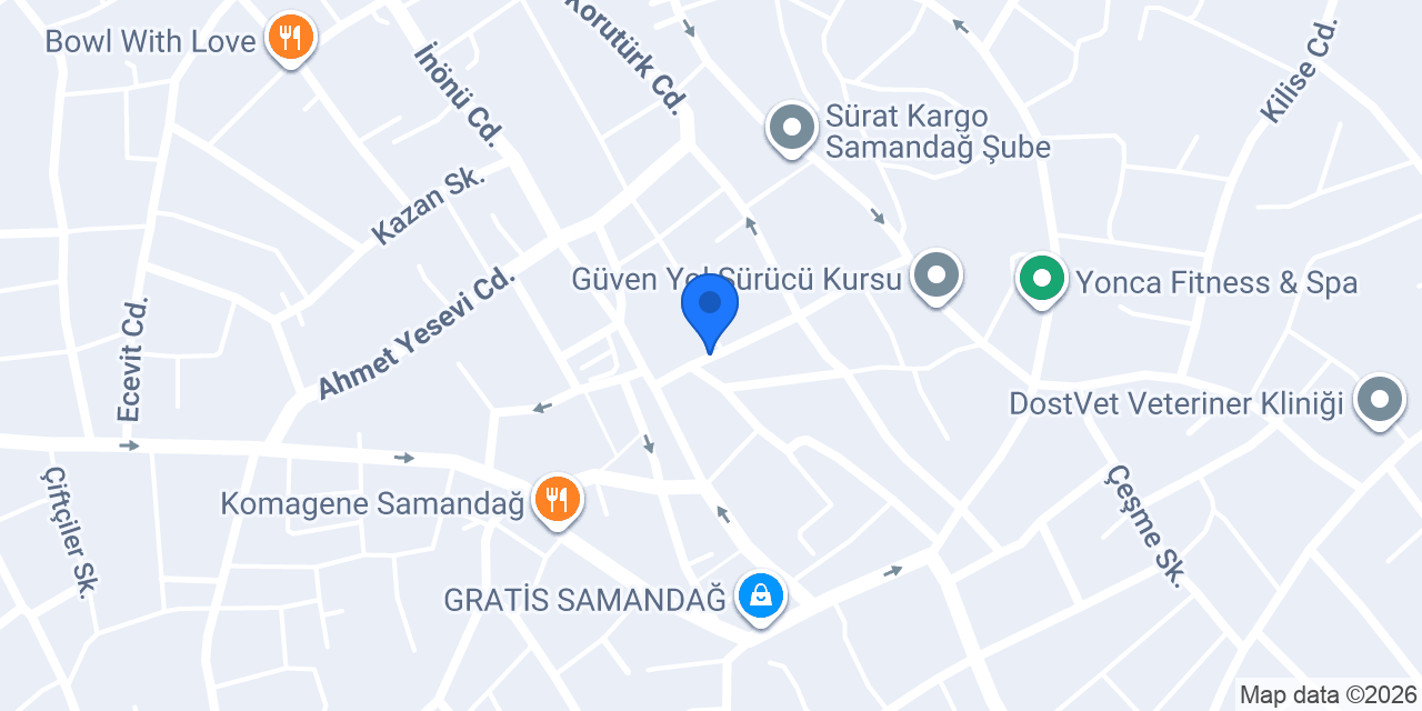 Çağdaş Kuyumculuk konumu