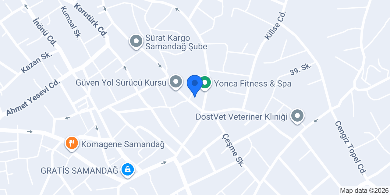 Özel Samandağ Kültür Temel Lisesi konumu
