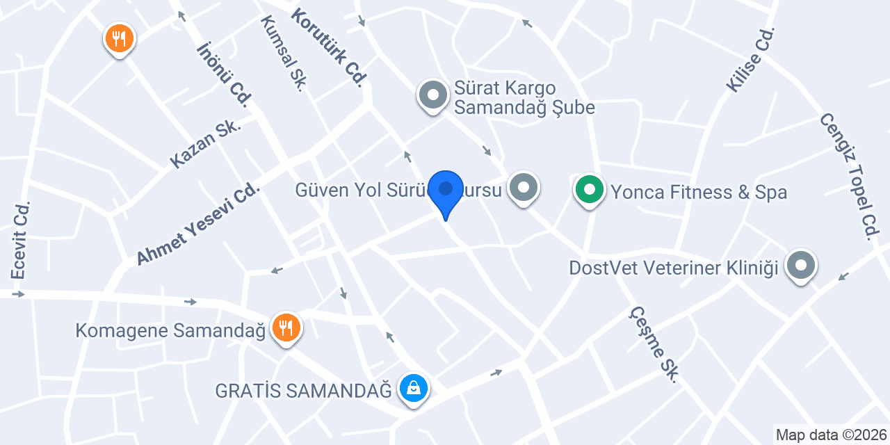 EyDam Deniz Dükkanı konumu