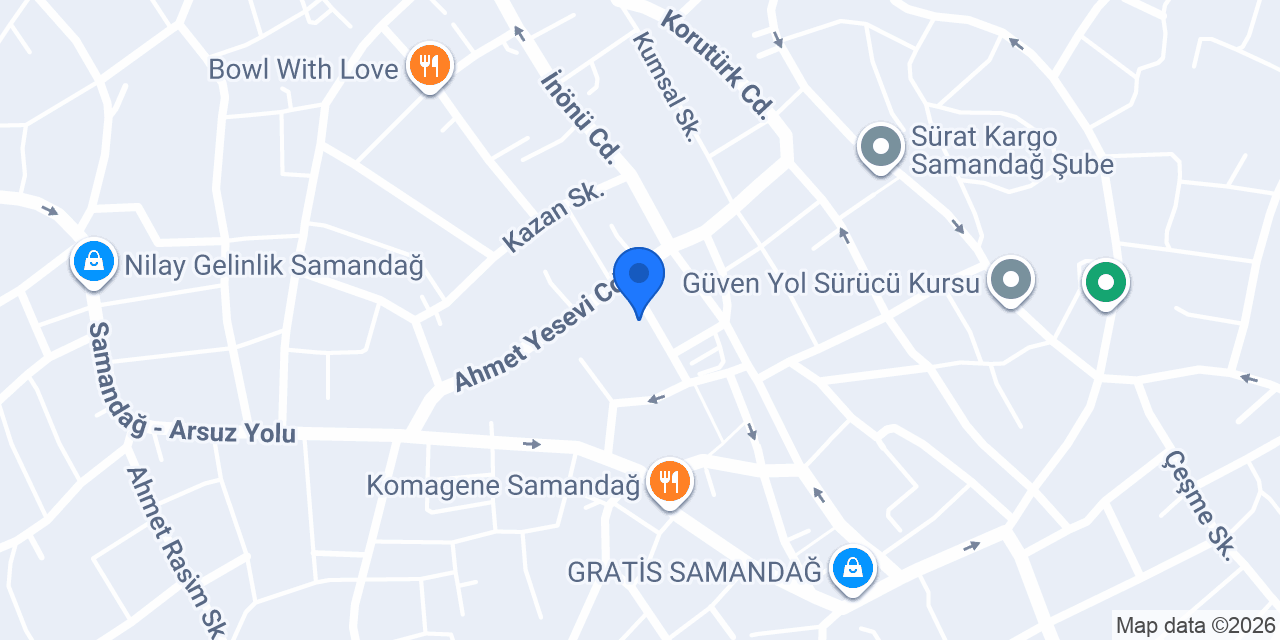 Altınbaşak Ekmek Fırını konumu