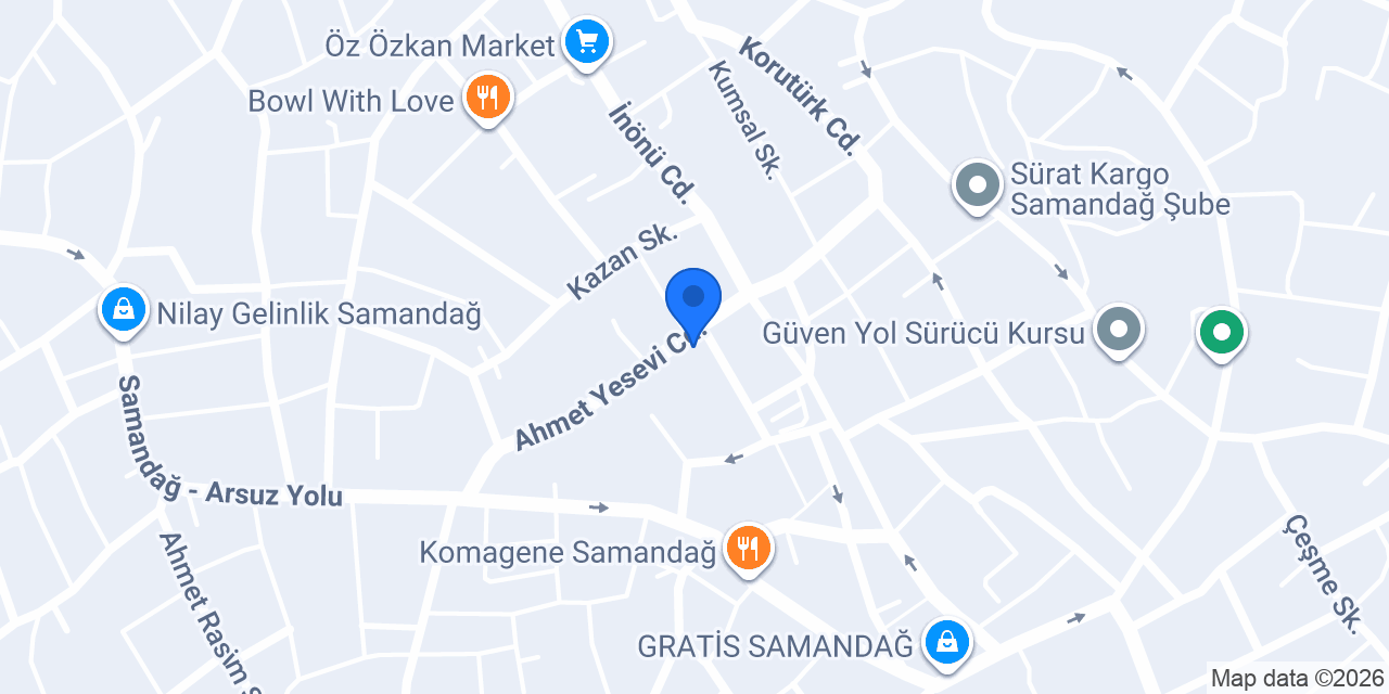 Diş Hekimi Hasan Can Bahap konumu