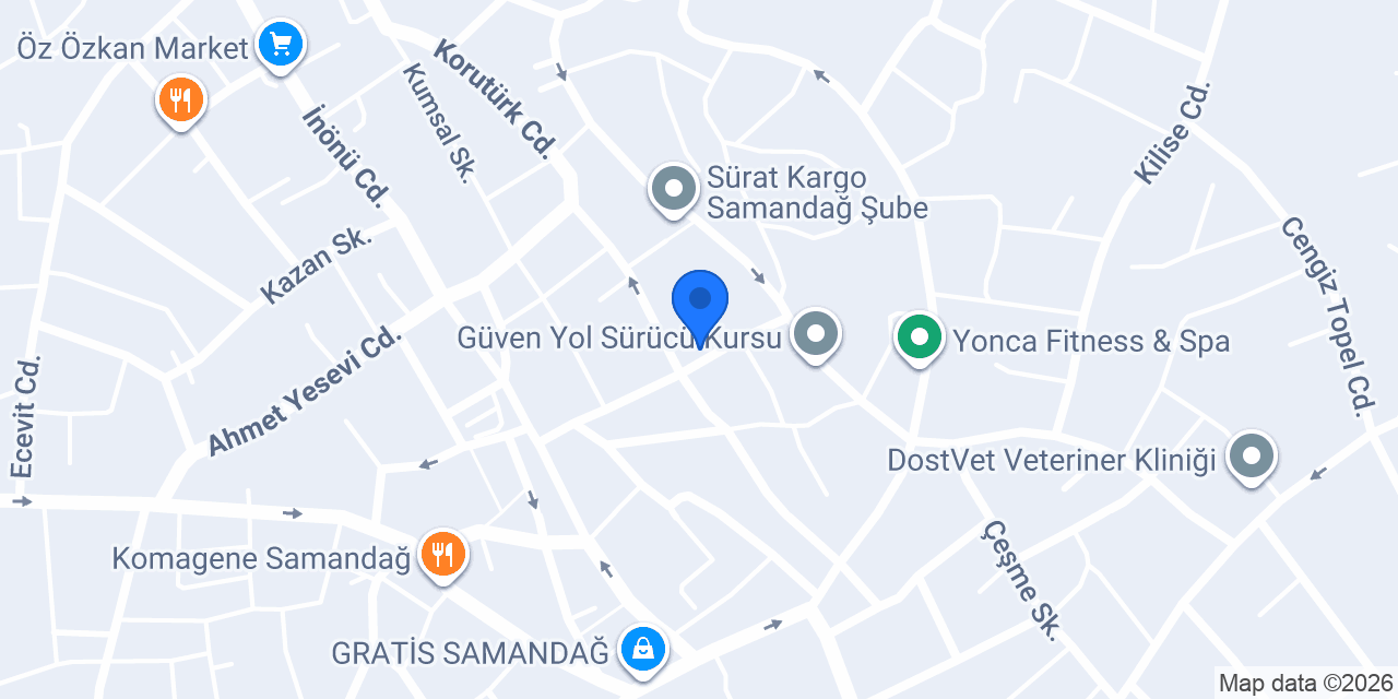Oruç Medikal konumu