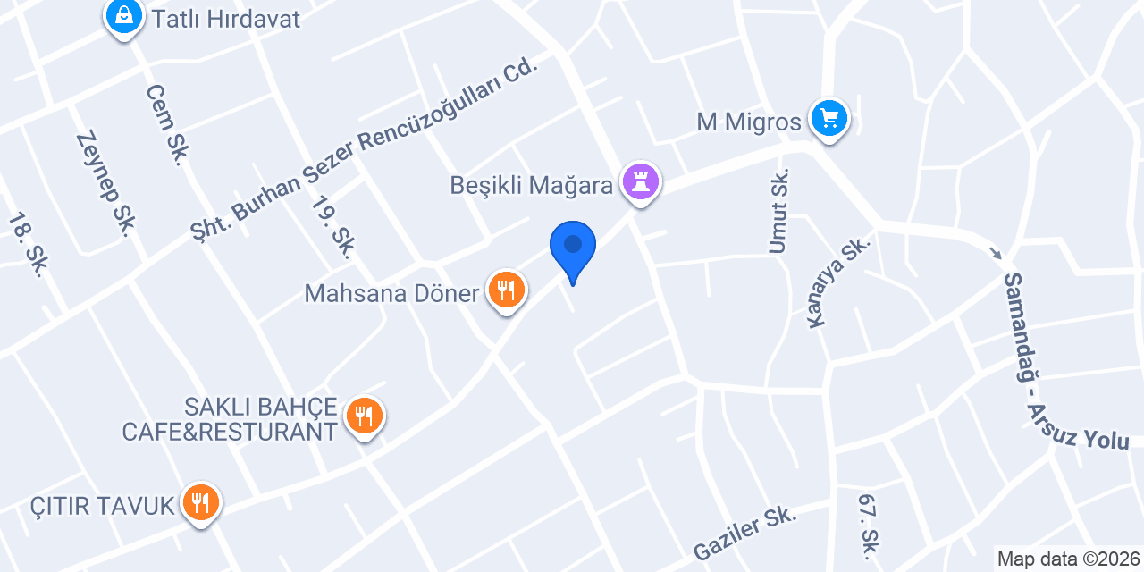 ÇAĞ MOBİLYA konumu