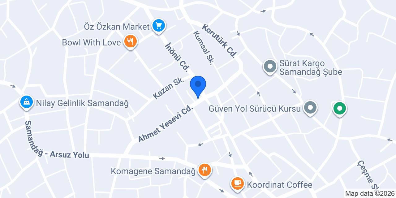 Duran Kuyumculuk konumu