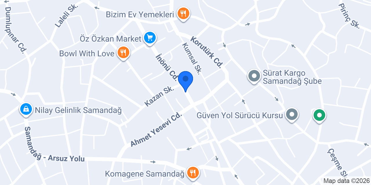 Herfi Burger konumu