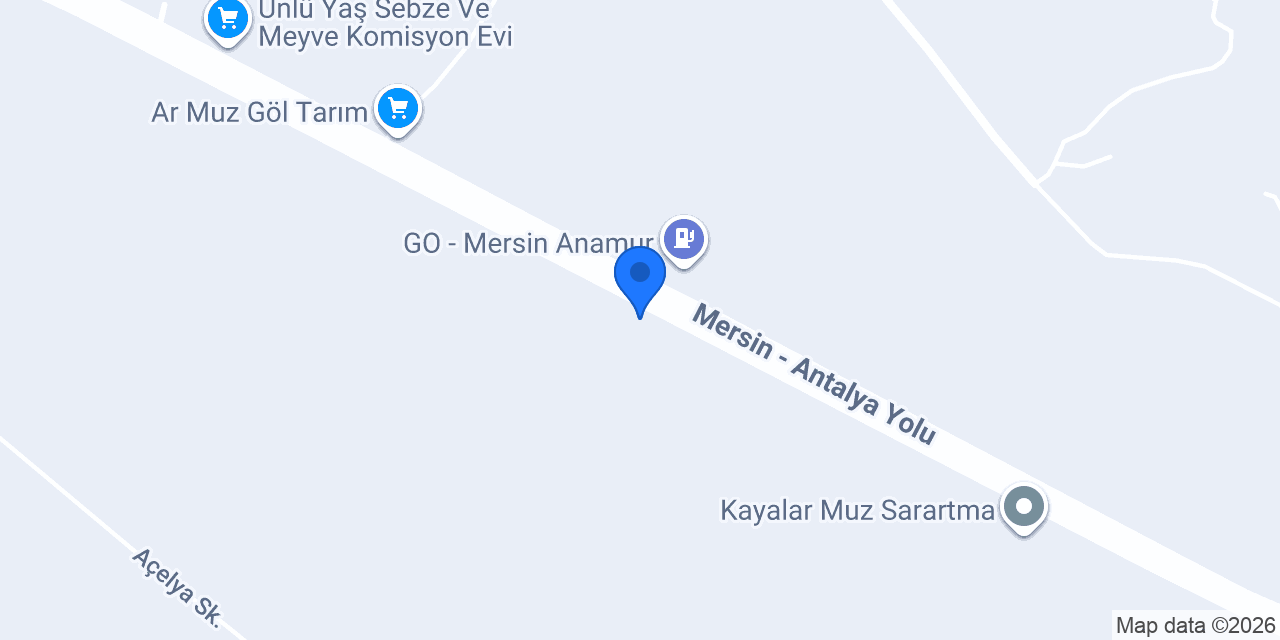 Canmed Anamur konumu