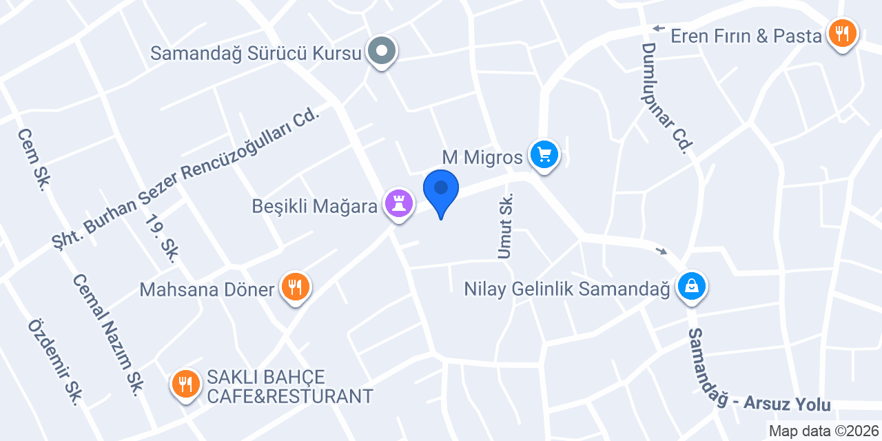 İxora Shop konumu