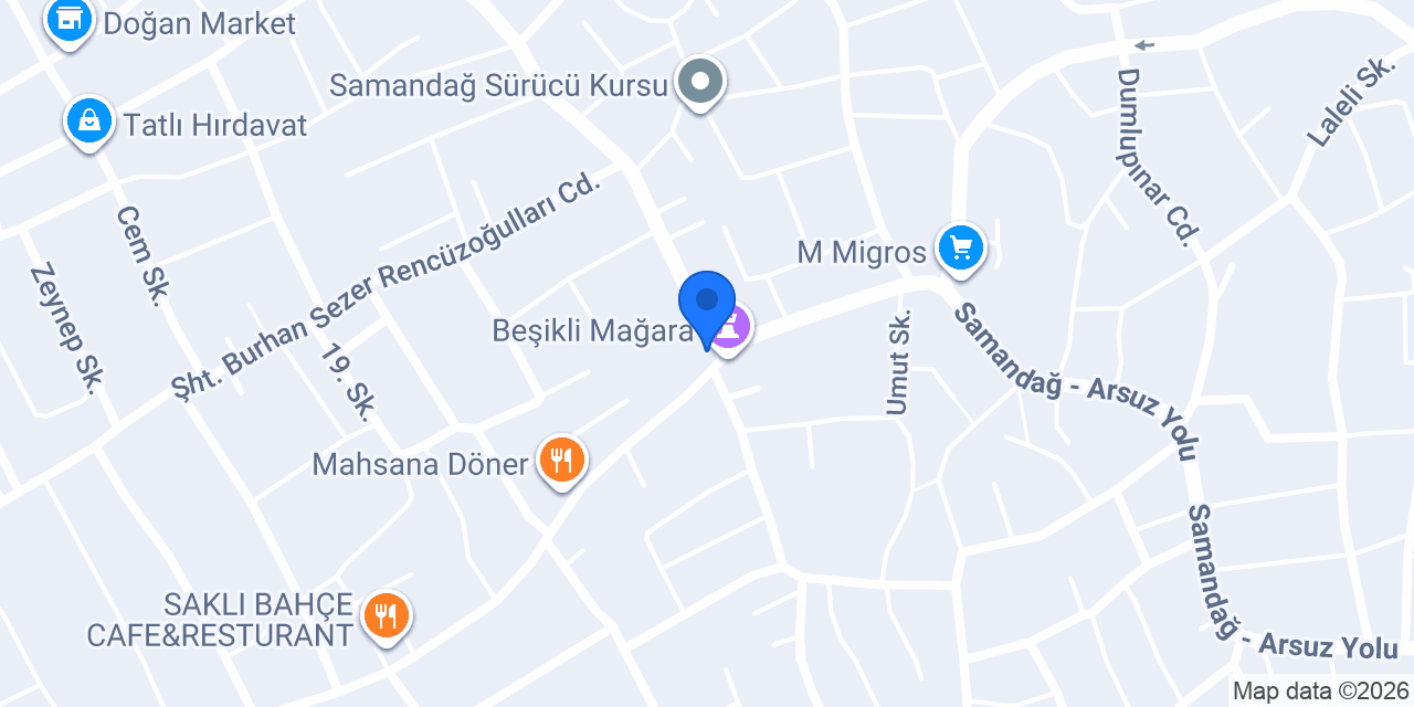 By aslan rent a car konumu