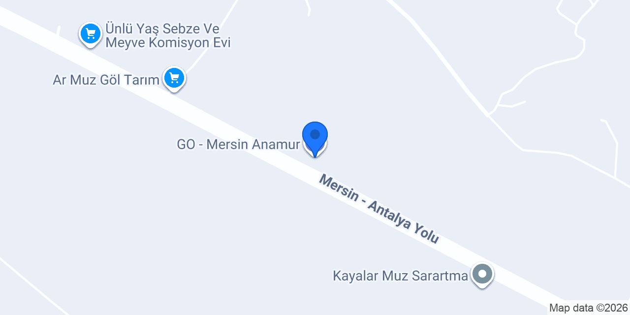 GO - Mersin Anamur konumu