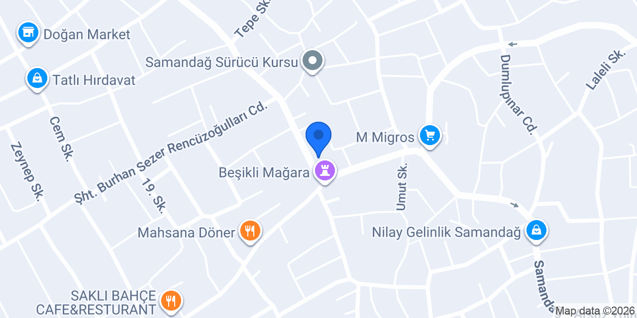 Sıdıka - Bedia Kara İlköğretim Okulu konumu