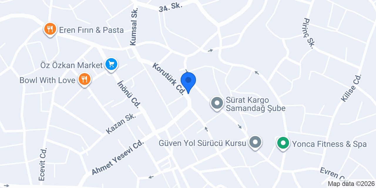 Kuzey Veteriner Kliniği konumu