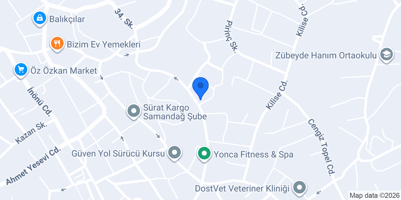 Samandağ Satranç Akademisi konumu