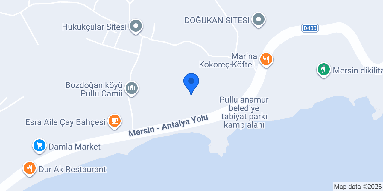 Mustafa Dalkıran 013346 A.Ş MERSİN ANAMUR konumu