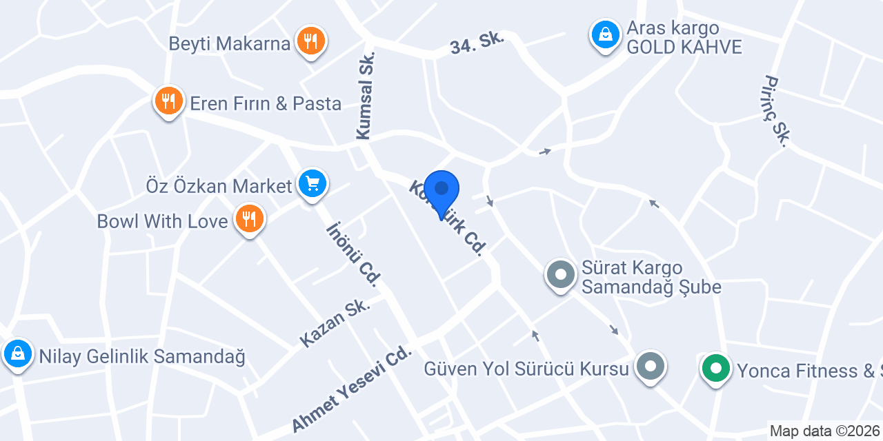 Ak Parti-samandağ İlçe Teşkilatı konumu