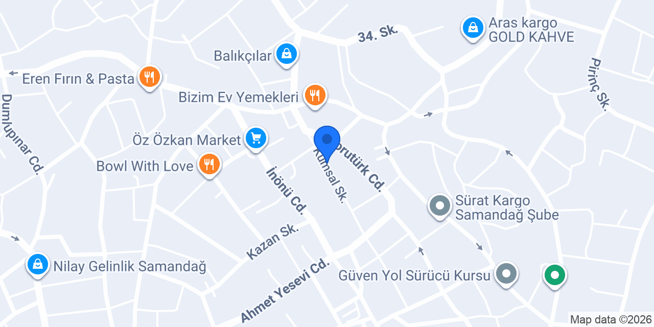 Express Oto Yıkama Samandağ konumu