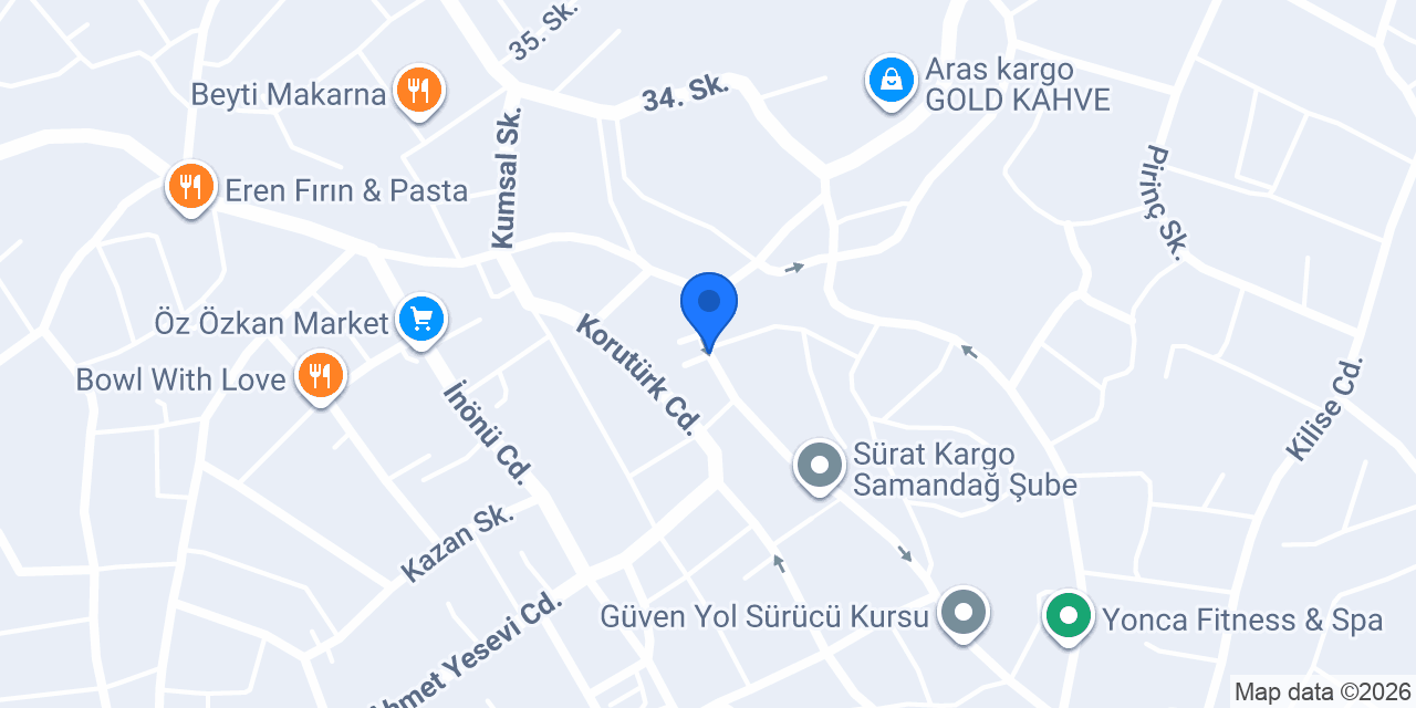 Mekan Çikolat konumu