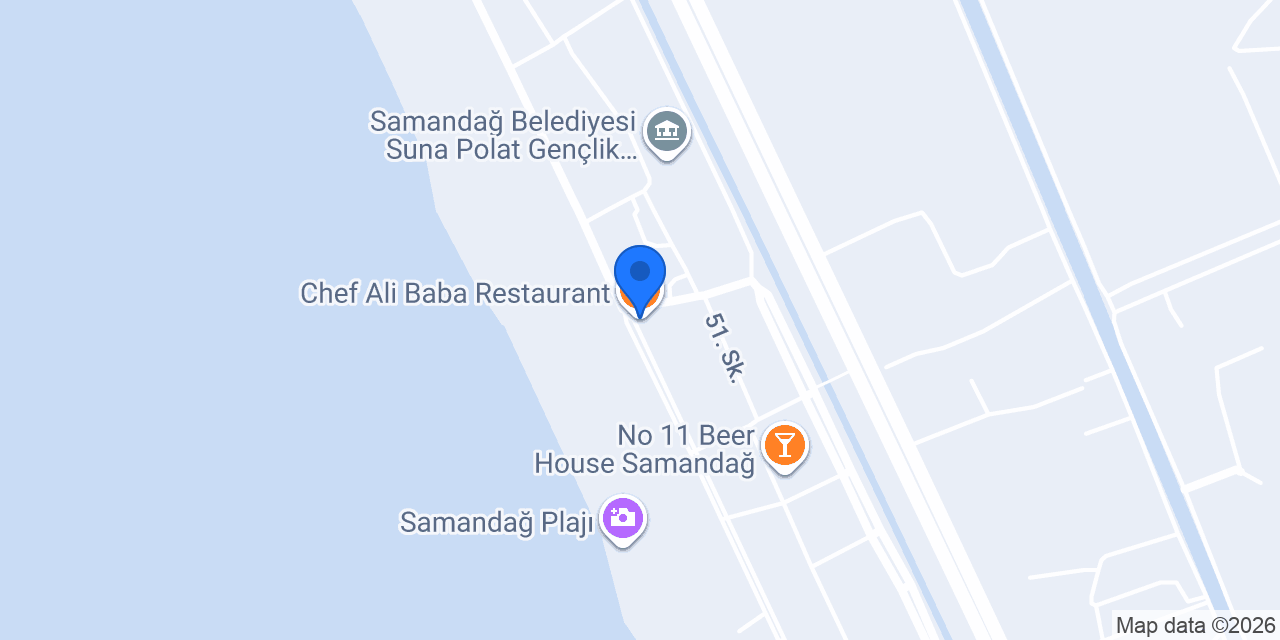 Chef Ali Baba Restaurant konumu