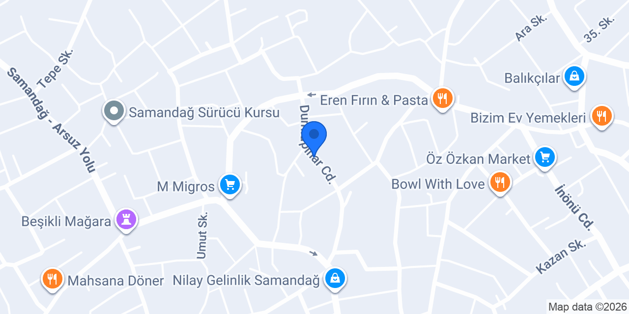 Kırmızı çiğköfte konumu