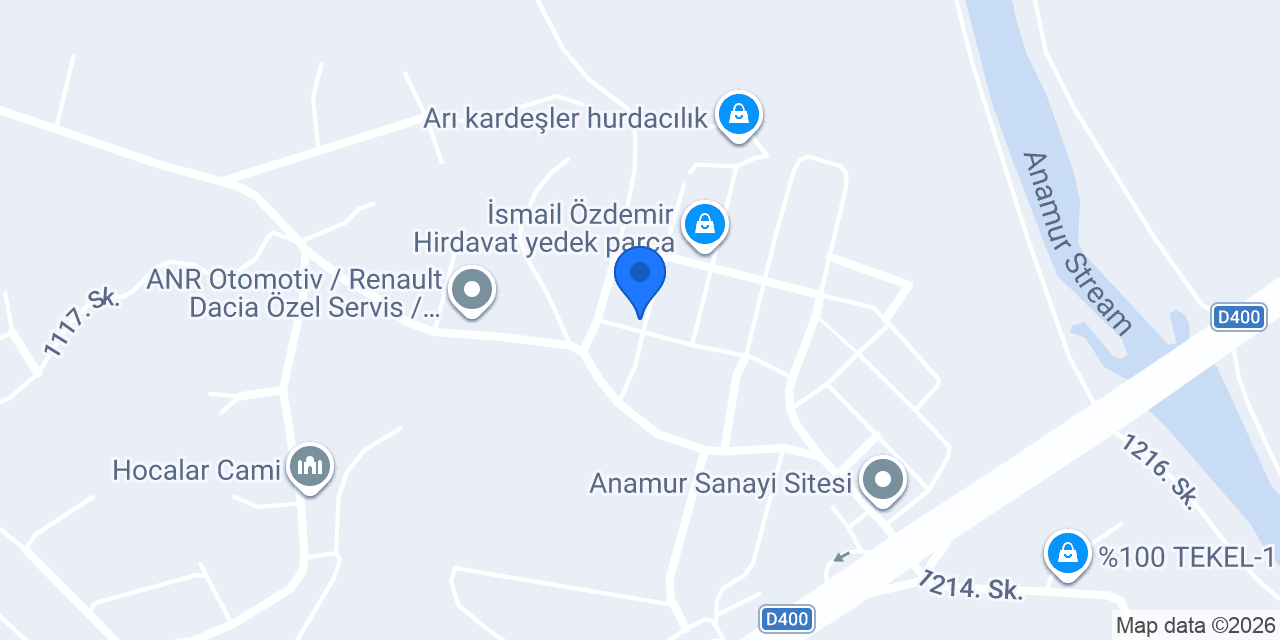 Anamur Oto Ekspertiz Dynobil konumu