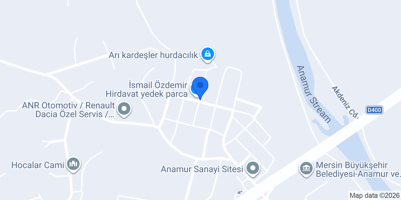 Anamur Aydınlar Mobilya Dekorasyon konumu