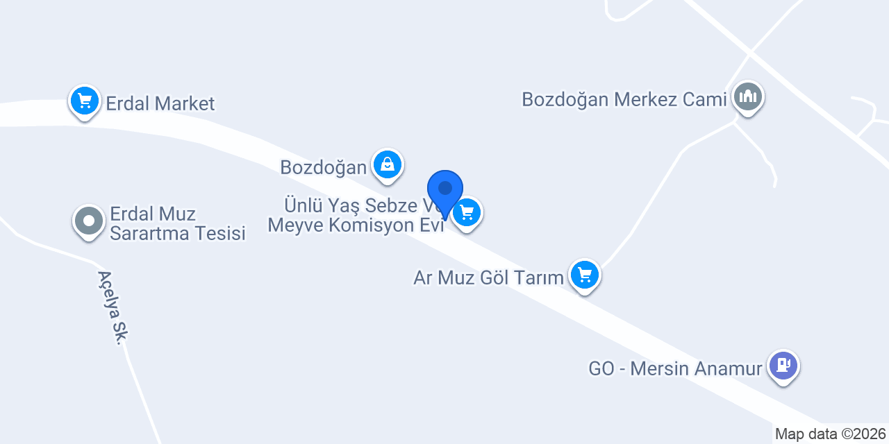 Üçel Komisyon konumu