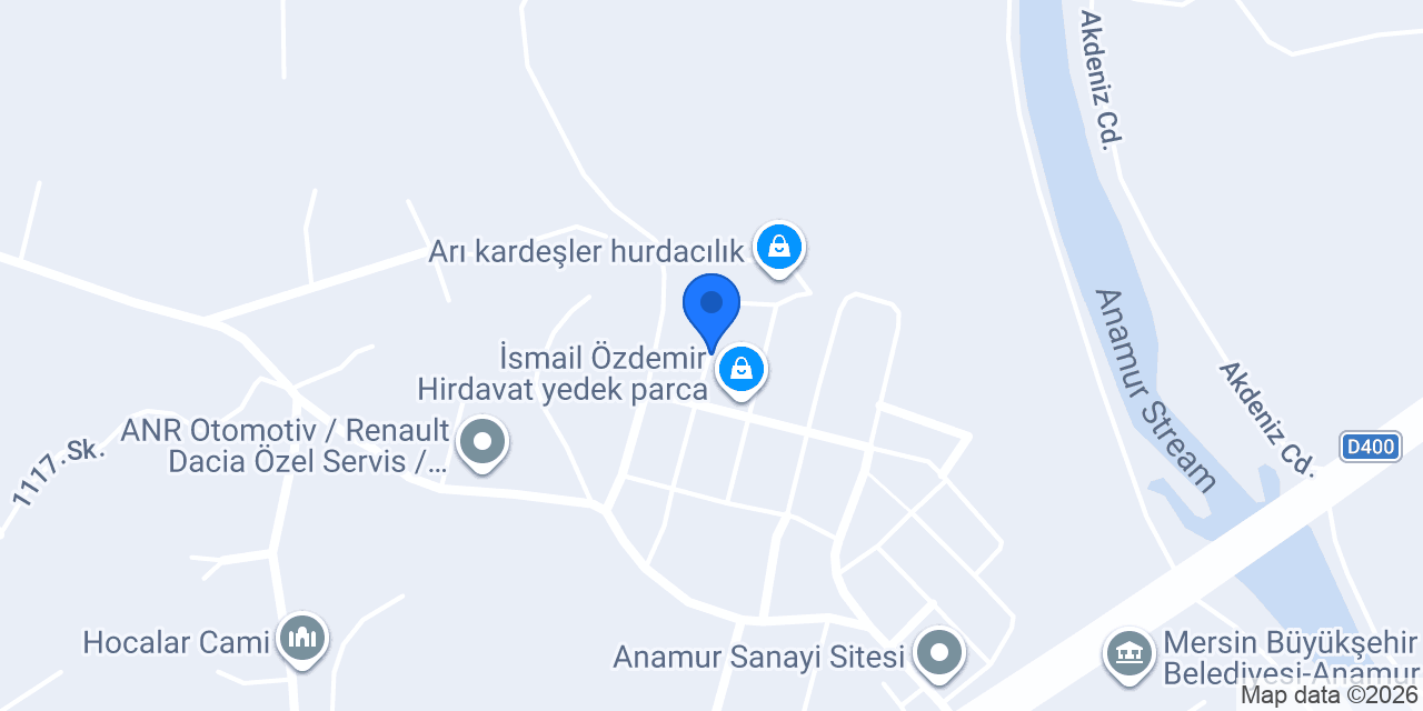 Gözde mobilya imalat konumu
