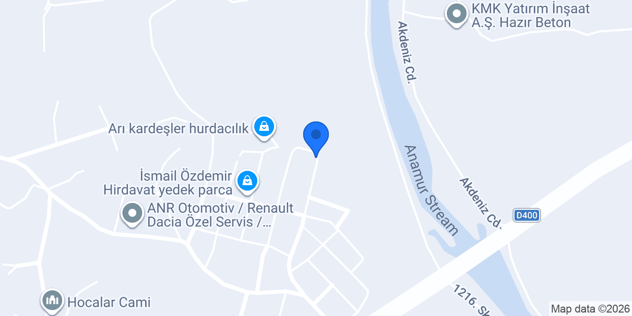 Özyıldırımlar Mobilya konumu