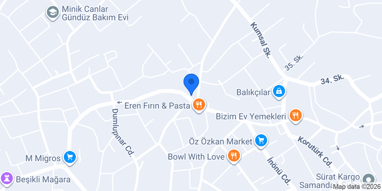 Emiroğlu baklava konumu