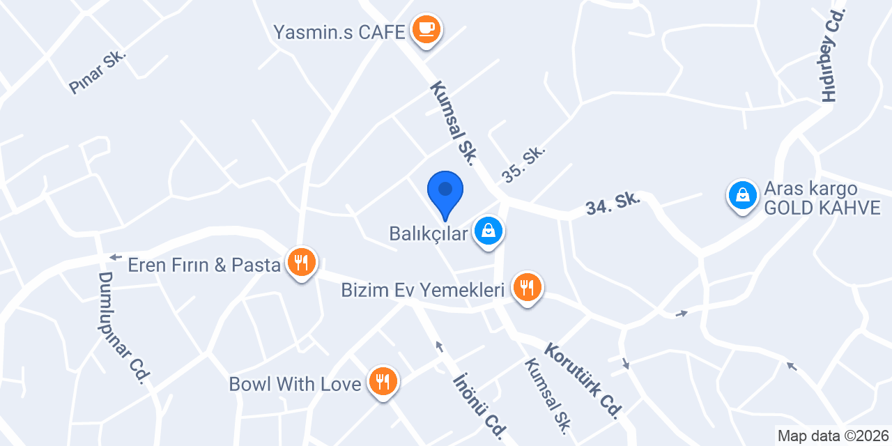 Beyti Makarna konumu