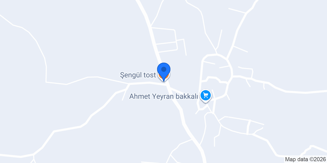 Şengül tost konumu