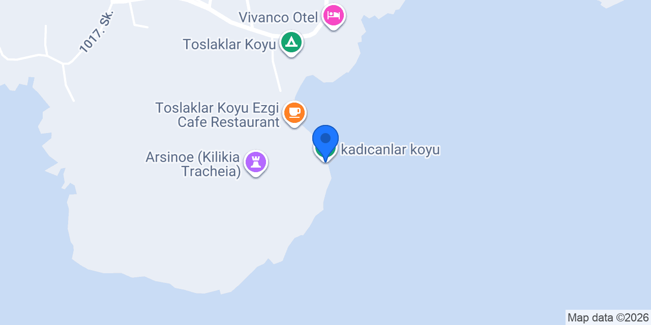 kadıcanlar koyu konumu