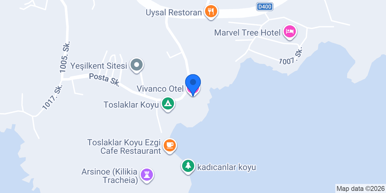 Vivanco Otel konumu