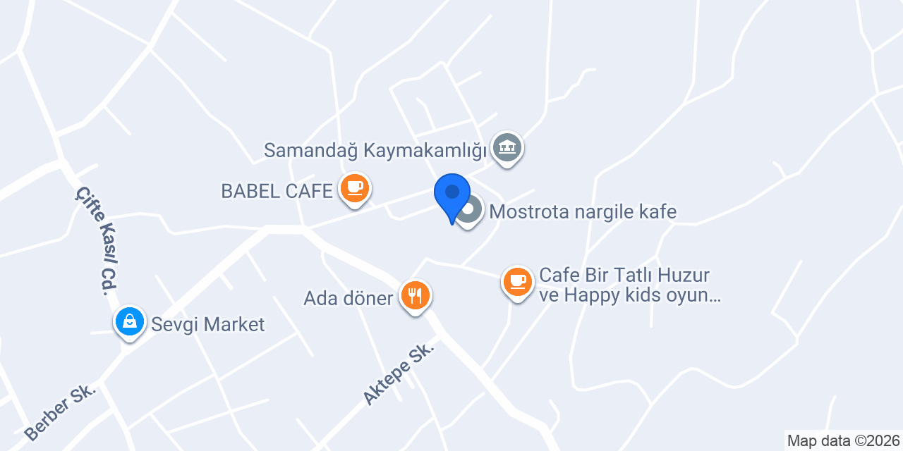 Samandağ Halk Eğitimi Merkezi konumu