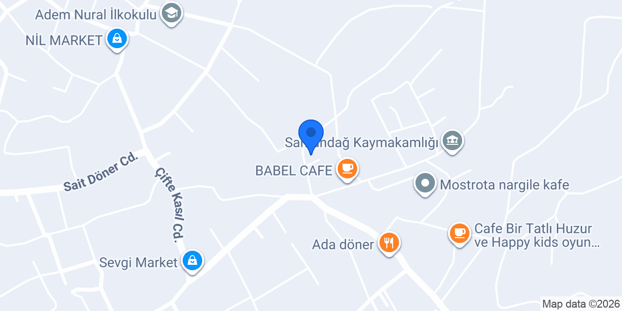 Türkan Doğal Ürünler konumu