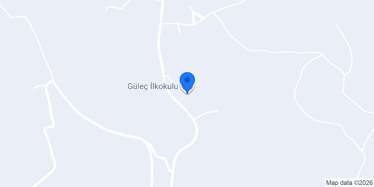Güleç İlkokulu konumu