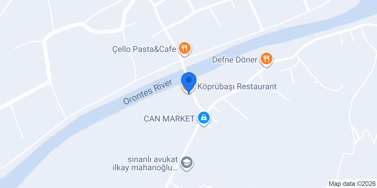 Köprübaşı Restaurant konumu