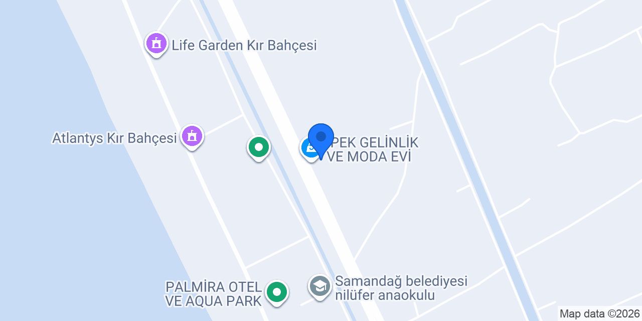 İpek Gelinlik ve Moda Evi konumu