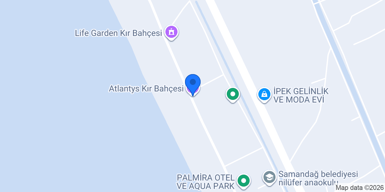 Atlantys Kır Bahçesi konumu