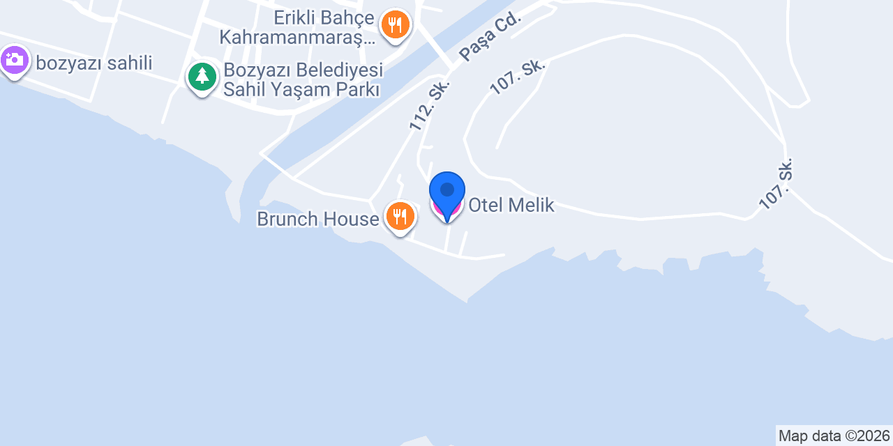 Otel Melik konumu