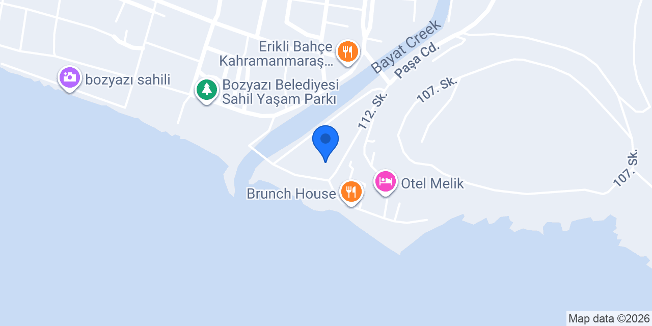 ULUAY Pansiyon konumu