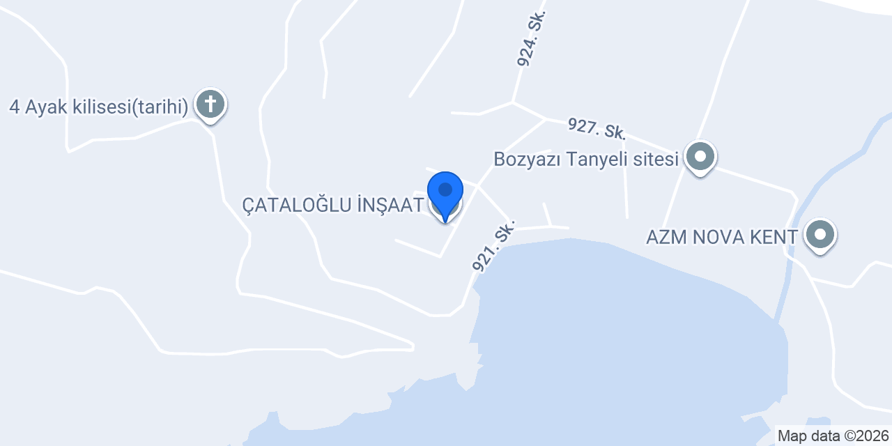 ÇATALOĞLU İNŞAAT konumu