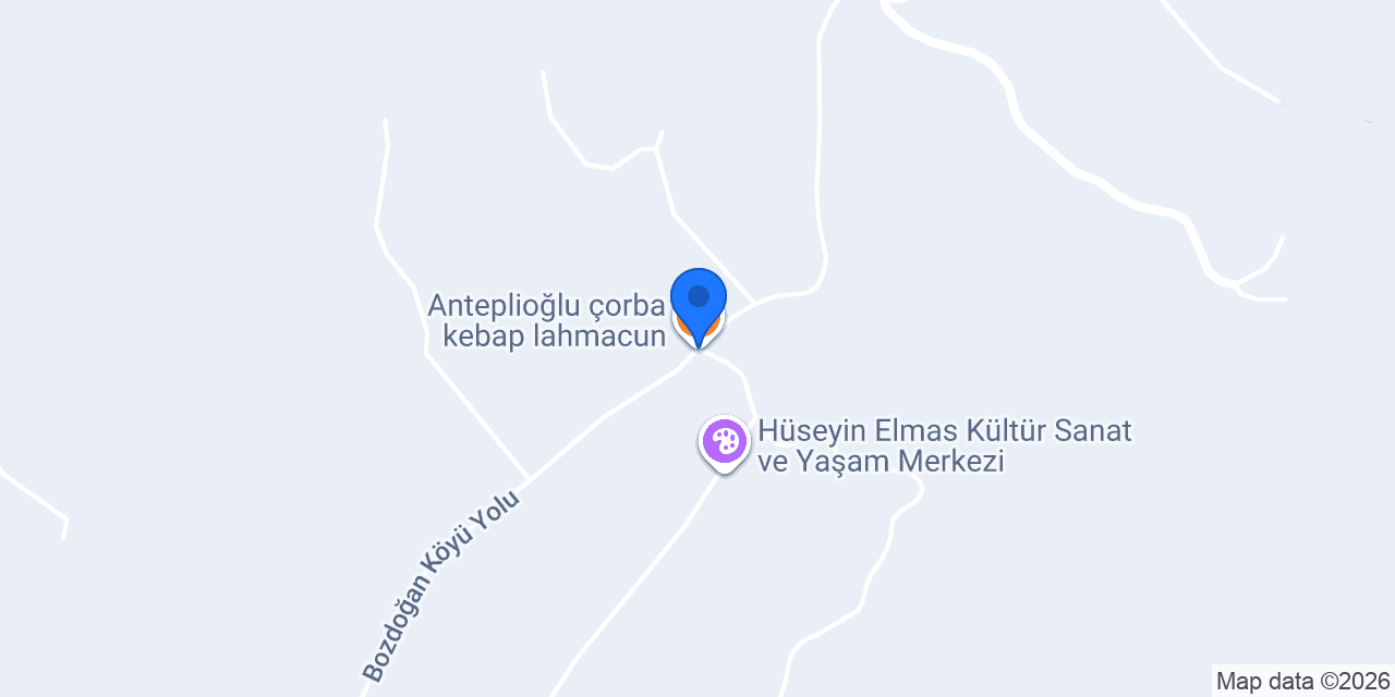 Anteplioğlu çorba kebap lahmacun konumu