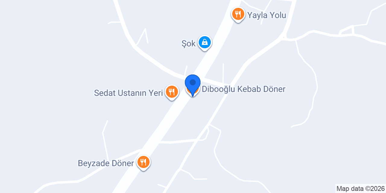 Dibooğlu Kebab Döner konumu