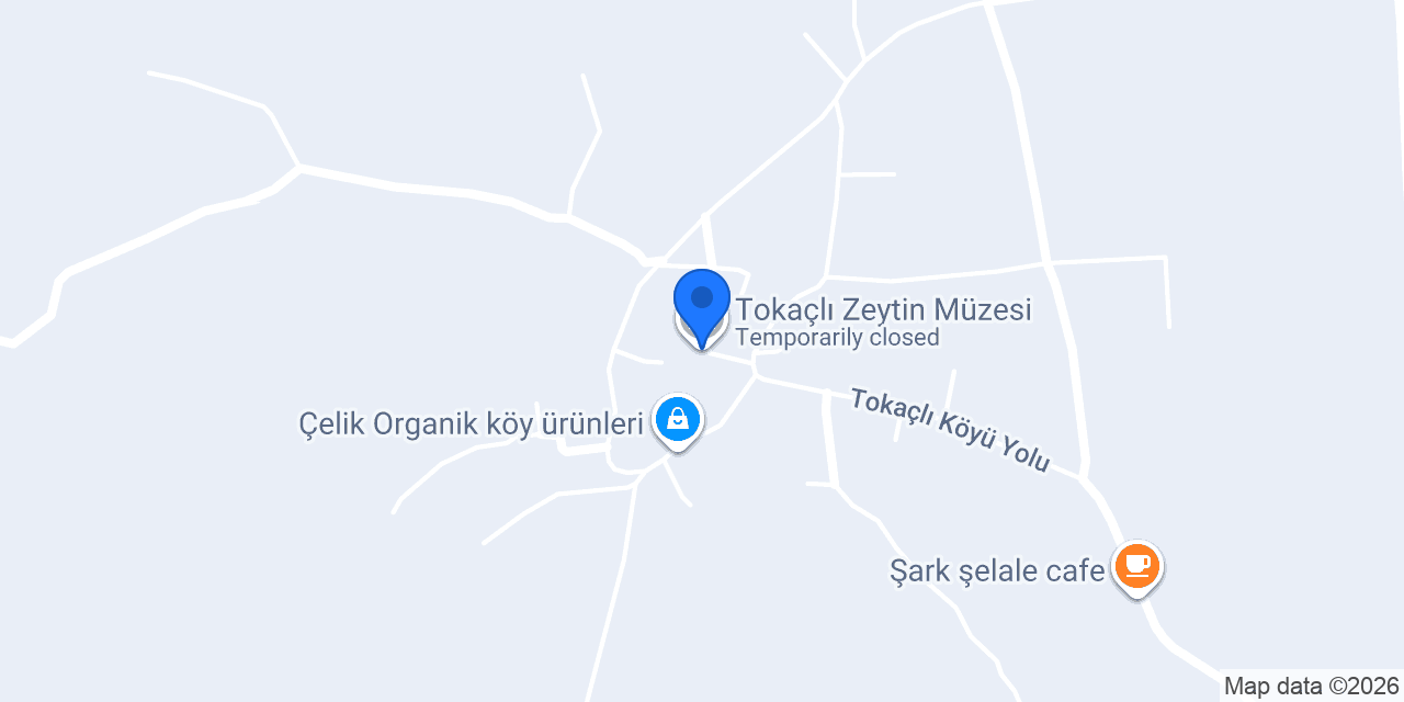 Tokaçlı Zeytin Müzesi konumu