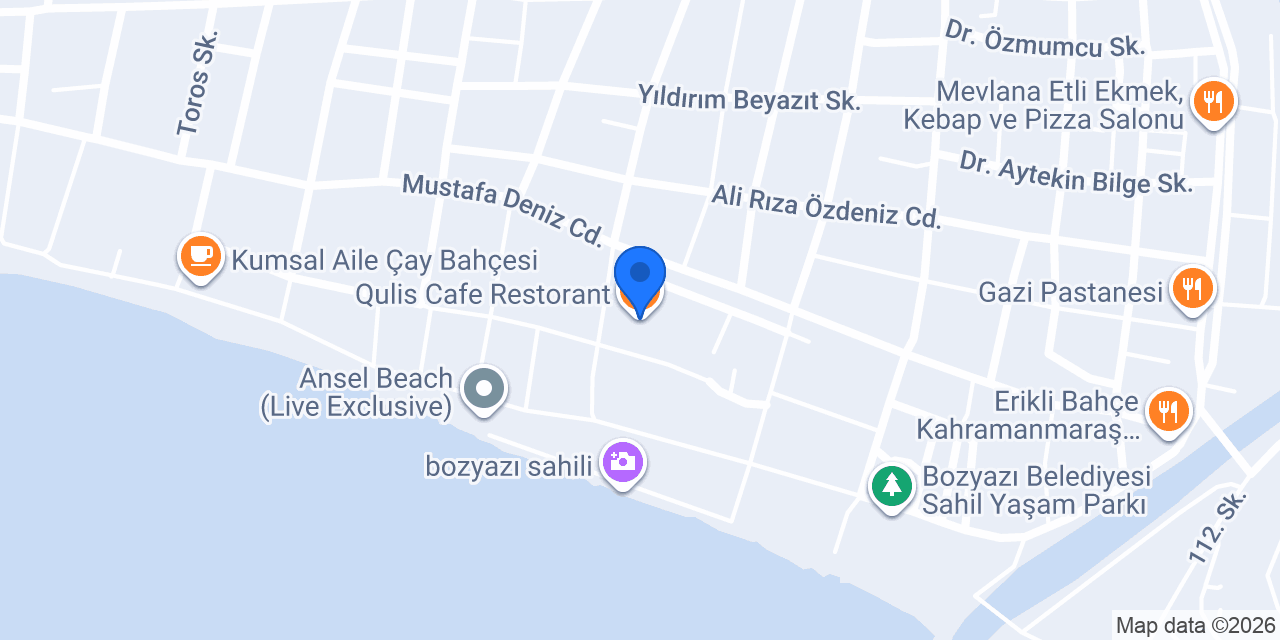 Qulis Cafe Restorant konumu