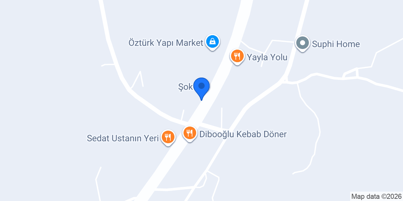 Hacıoğlu Baklava konumu